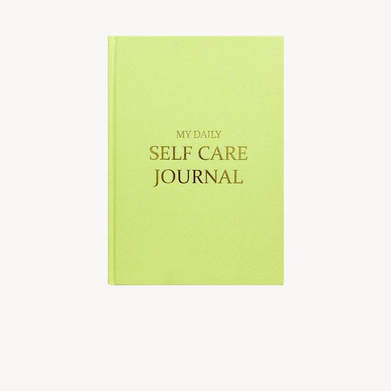 Custom A5 Hardcover Self-Care Journal Personal Reflection Daily Planner Notebook Stationery Use with Fabric Cover