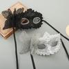 Mască Meier cu dantelă nouă de fluture - mască de cap cu legare la spate - mască de petrecere pentru jumătate de față