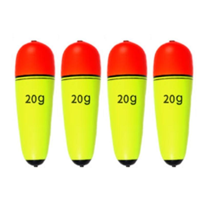 4Pcs Foam Fishing Float Floating Buoyancy Fishing Bobber Slip Float Bobber for Fishing Freshwater Saltwater Enduring