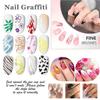12Color Nail Art Pens Precise Acrylic Marker For Detailed Outlining Polish Pen For DIY Enthusiasts Salon Professional