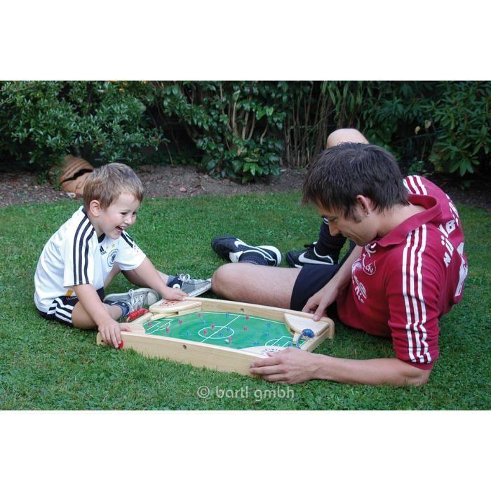 Board Game - Mix of Pinball and Foosball - for Children - Indoor - Metal, Wood and Rubber