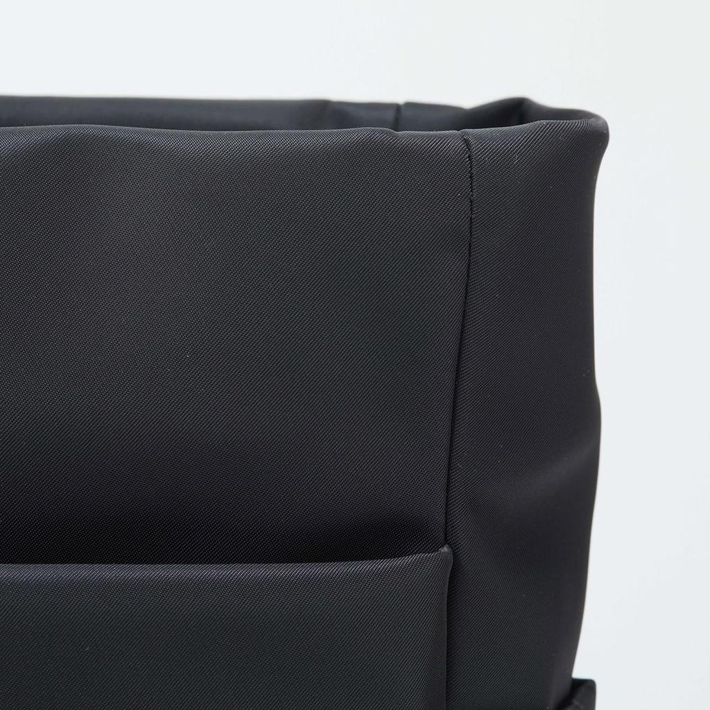 [Breath TOPKAPI] Multifunktionale A4-Tragetasche aus Nylon, wasserabweisend (Schwarz)