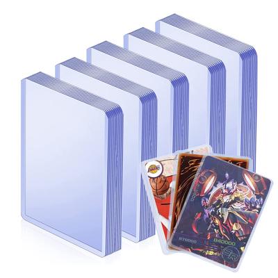 Top Loader Individual Storage Scratch Proof Card Sleeve Dirt Proof Transparent Card Loader PVC Material Hard Case Trading Card Sleeve Collection