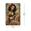 Vintage Art Deco Metal Sign X Inch Retro Tin Poster Iron Wall Art for Home Bar Cafe Garage