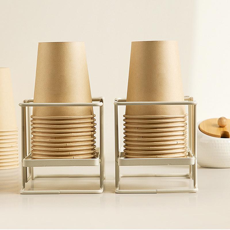 1Pcs Disposable Cup Storage Rack Cup Picker Cup Storage Rack Tea Cup Home Kitchen Paper Cup Display Rack Storage Supplies
