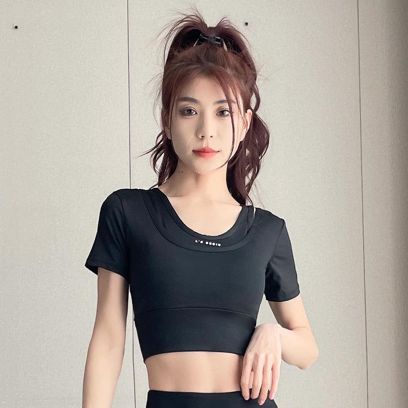 Women's High-End Yoga Set: Quick-Dry Running Shorts & Top - Summer 2025 Fitness Wear