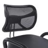 Höhenverstellbare Ergonomische Atmungsaktive Rückenstütze Kniehocker mit Lederkissen
