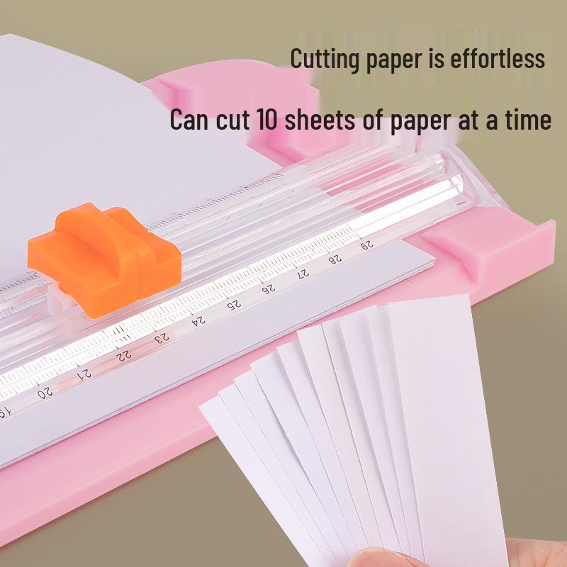 A4 Safety Slide Cutter with Hidden Blade for Journals
