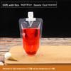 Pabei 250ml Disposable Stand-Up Liquid Pouches with Spout