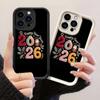 JT372 New Year 2026 Digital Artwork for iPhone 17 16 15 14 13 Pro Max Samsung S26 S25 Ultra A17 A07 A56 A16 Xiaomi 15T Redmi 15c Note 14 13 Soft Case