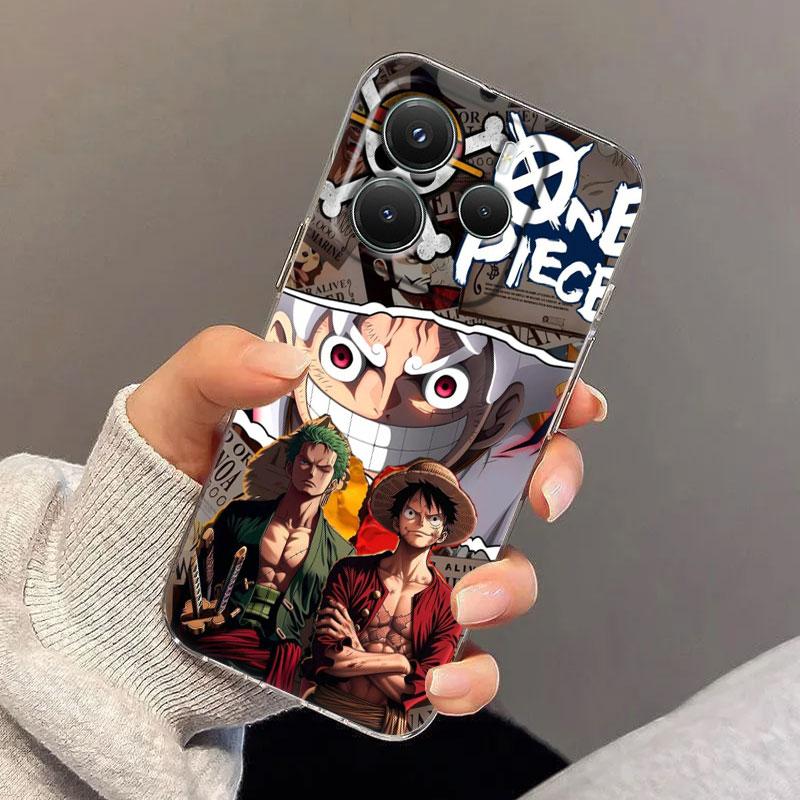 Luffy Zoro Anime One Pieces Case For Xiaomi Redmi Note 15 14 13 12 11 10 Pro Plus Cover For Redmi 15C 15 14C 13C 12C Phone Cases