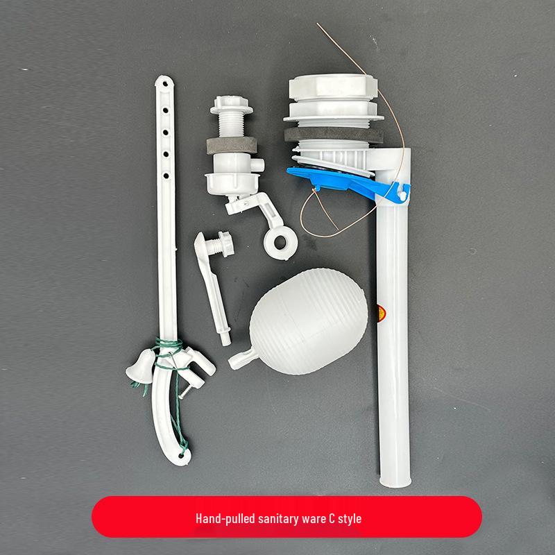 Blister Articoli Sanitari: Valvola di ingresso e scarico ad alta pressione per accessori del serbatoio dell'acqua del WC