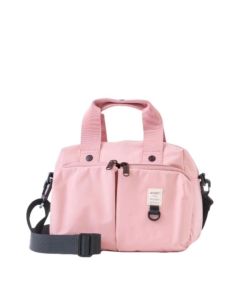 NEW STANDARD Boston Bag, A5, Double-Sided Water-Repellent, Lightweight, 2-Way, 10 Pockets