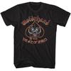 Motorhead Motorhead Snaggletooth and Spade Band Graphic Print Summer Autumn Winter Men's and Women's Short Sleeved T-shirt