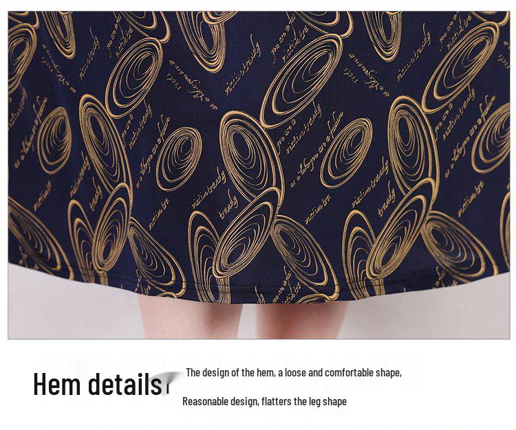 Summer Cheongsam for Middle-aged Moms (50-60) - Flattering Fit for a Subtle Belly Concealment