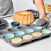 Good-Silicone Baking Cups, Reusable Cupcake Liners,48 Pack Cake Molds, Standard Size Muffin Liners, Dishwasher Safe