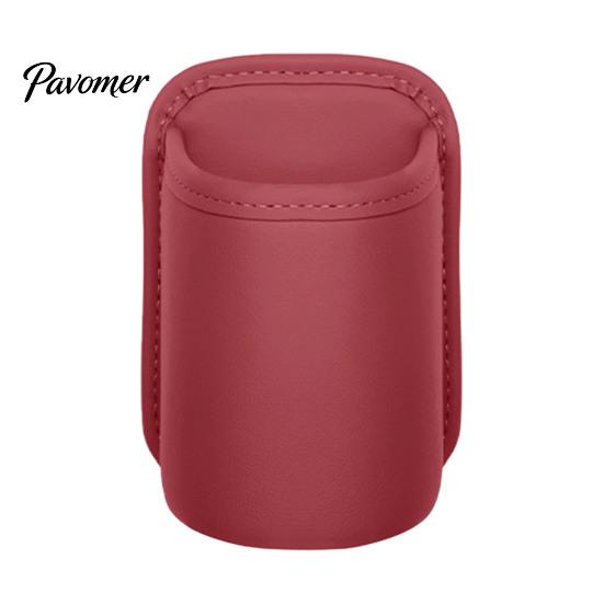 Multifunctional Car Door Container Universal Faux Leather Cup Holder, Wide-Mouth Clip Organizer for Drinks, Pocket Phones, Automotive Interior Storage