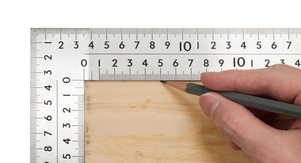 Shinwa Sokutei Curved Large Popular Stainless 1m X Same Size On Both 8 Step 63122 Shaft, Gold, Type, Steel, 60cm, Sides, Scale,