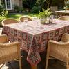 Kitchen Dining Party Home Daily Use All-Purpose Fabric Rectangle Cotton Soft Washable Table Cloth