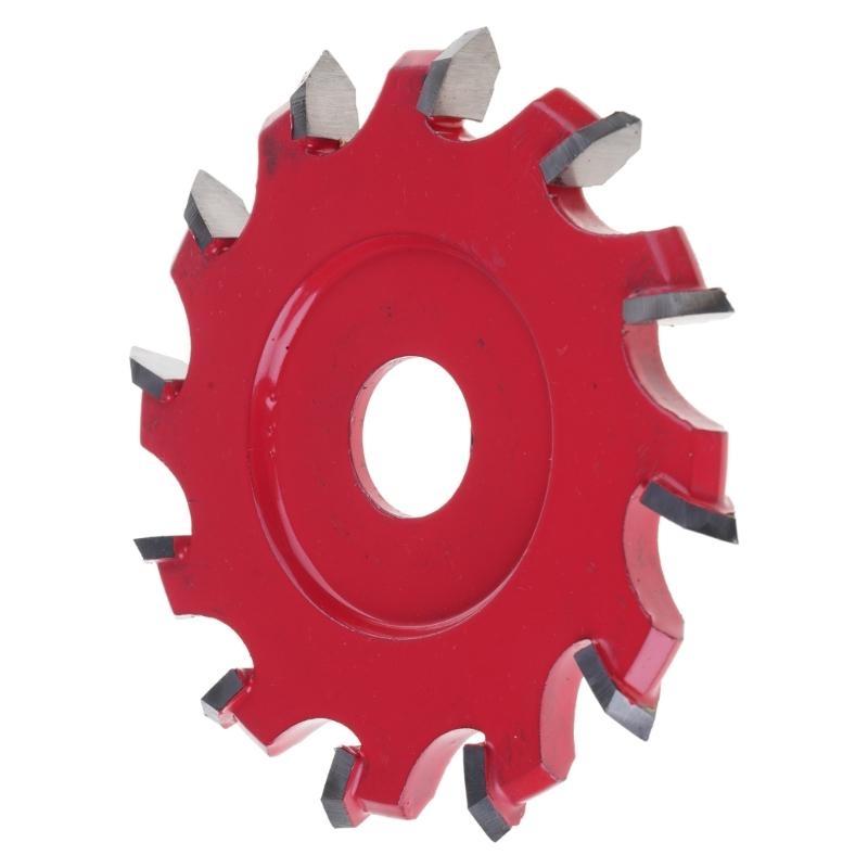 Praktisches Sägeblatt mit Schlitzen für offene Aluminium-Verbundplatten-Schlitze Aluminiumplatte 12T V Ø 100mm/3,94 Zoll