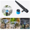 100Pieces Drip Emitters for Drip Irrigation Tubing Adjustable 360 Degree Dripper