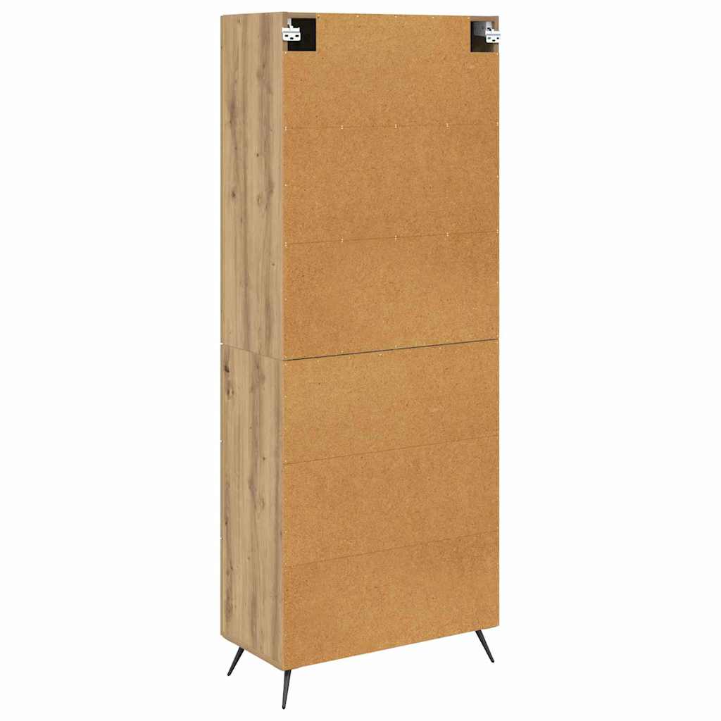 Highboard Artisan Oak 69.5 x 34 x 180 cm Particleboard