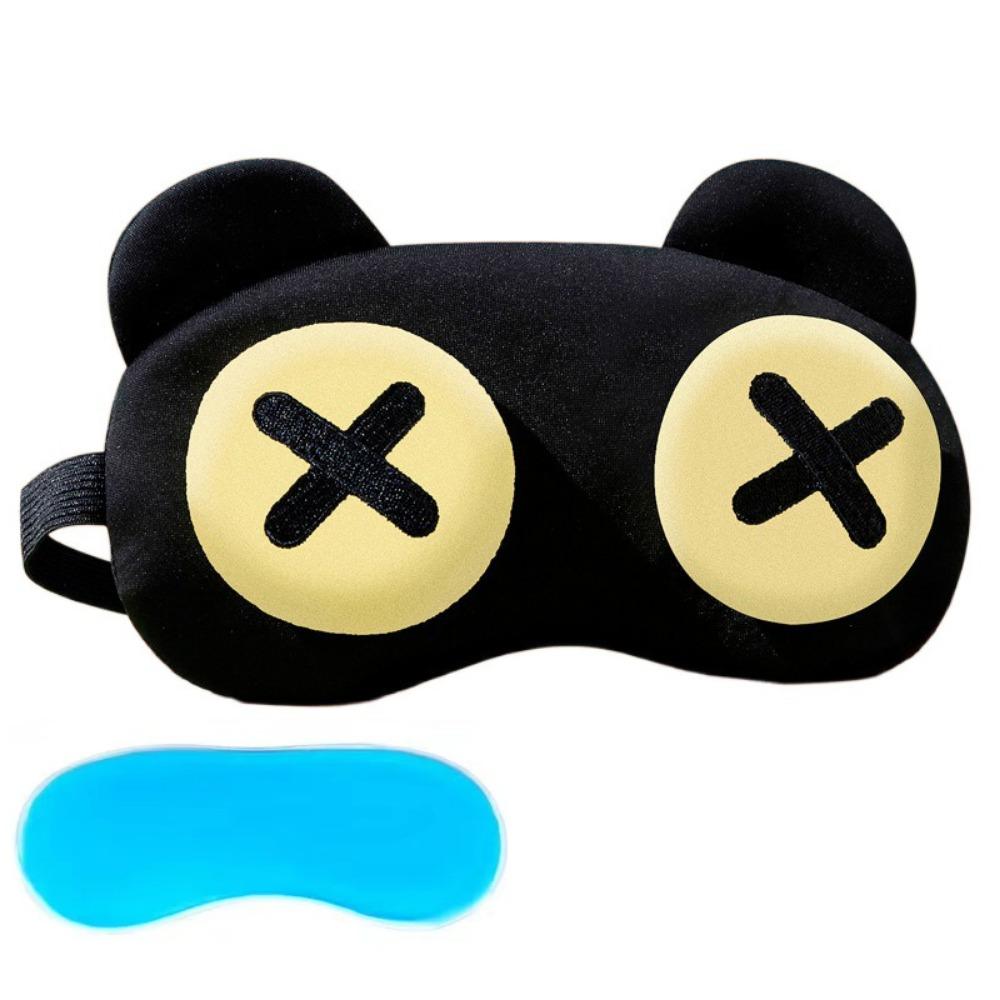 

Adjustable Cartoon Sleep Eye Mask Breathable Travel Relax Eyepatch Cute Eye Shade Cover Home Style 4