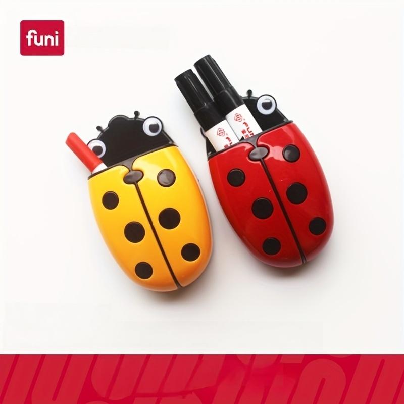 2-in-1 Ladybug Magnetic Pen Holder & Whiteboard Eraser