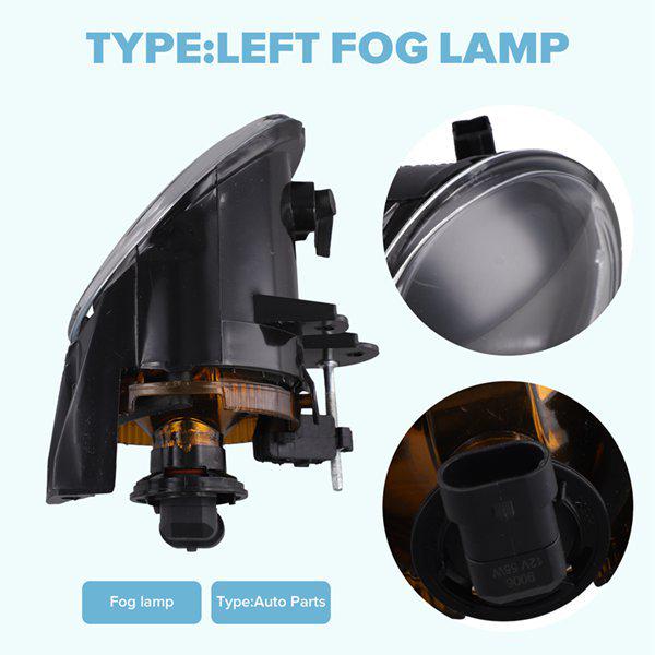 3CD941699 3C0941699: Fits 06-10 VW Passat B6 Left Front Fog Light
