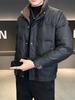Men's 2025 Winter Trend Casual Stand-Up Collar Duck Down Jacket - Youthful Versatile Warm Outerwear