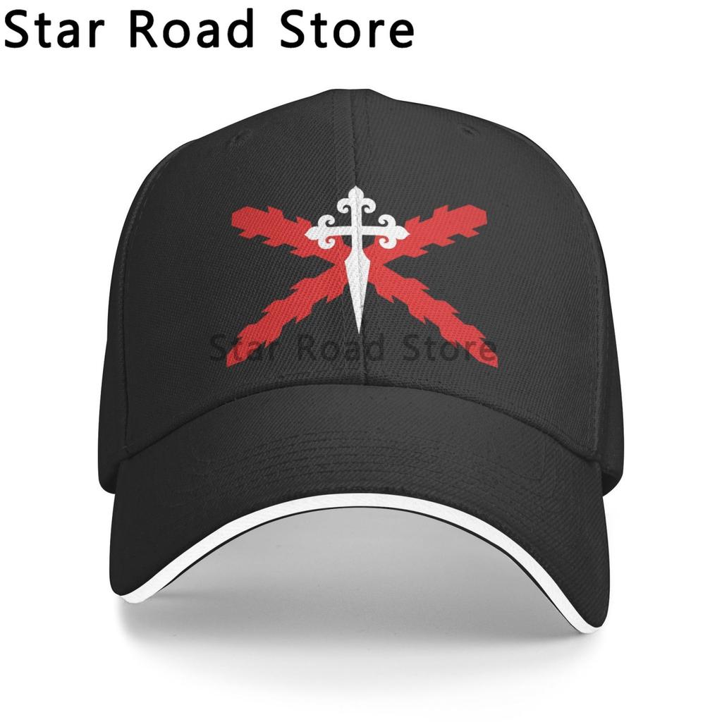 Spanish Empire Baseball Caps Spain Hats Imperio Travel Burgundy Hispanic Catholic Monarchy Cross Flags hat Unisex Unisex Trucker Cap