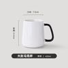Mug with Lid and Spoon Set Coffee Mug Office Home Ceramic Belly Capacity Men's Drinking Cup Girls