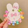 Baby Flower Hair Clip: Wispy Bangs Styling Tool for Girls - Small Claw Children's Hairpin