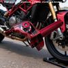 For ATV Quad Bike Motocross Moped Scooter Bike CNC Aluminum Parts 7/8" 22mm Universal Motorcycle Accelerator Throttle Twist Grip,Red.
