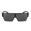 Burberry Statement edgy lettering on temples Plate frame aviator sunglasses Men's black