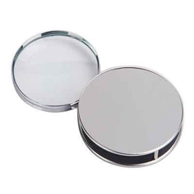 Portable Magnifier Foldable Round 20X Magnifying Glass with Metal Protective for Case Pocket Handheld Magnifier Loupe Le