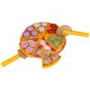 Wooden Pizza Cutter Toy Set with Tray Accessories
