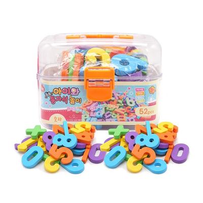 B & CI i Tong Numer puzzli magnetycznych, 1 zestaw, 52 pokoju, Korea Najlepsze puzzle dla małych dzieci