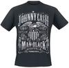 Outlaw Music Johnny Cash Tričko Pánské Dámské Metal Rocková Kapela Grafické Tričko 100% Bavlna Letní Streetwear Top