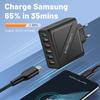 3.1A 5-Port USB Charger with EU, US, UK, KR Plugs