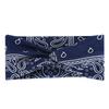 Cashew flower women's sports headband, face wash headband, cross yoga elastic headband.