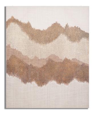 Handmade Wall Painting Browny Cm 80X3,7X100