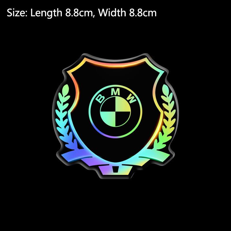 AAAXF1 For BMW Reflective Decoratin Sticker Car Window Fairing Sidebar Decal BMW M F10 F20 E83 E90 E92 E93 X1 X5 X6 F30 G03 E43 E53 E84