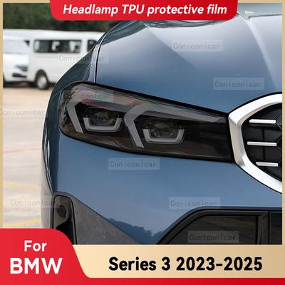 Per BMW SERIE 3 2023-2025 Pellicola Protettiva in TPU per Fanale Anteriore dell'Auto Copertura Adesiva per Cambio Colore Luce Frontale Accessori