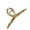 Hair Claw Clip   Twisted Claw Clips Clamps   Large Alloy Hair Catch Pure Color Styling Accessories