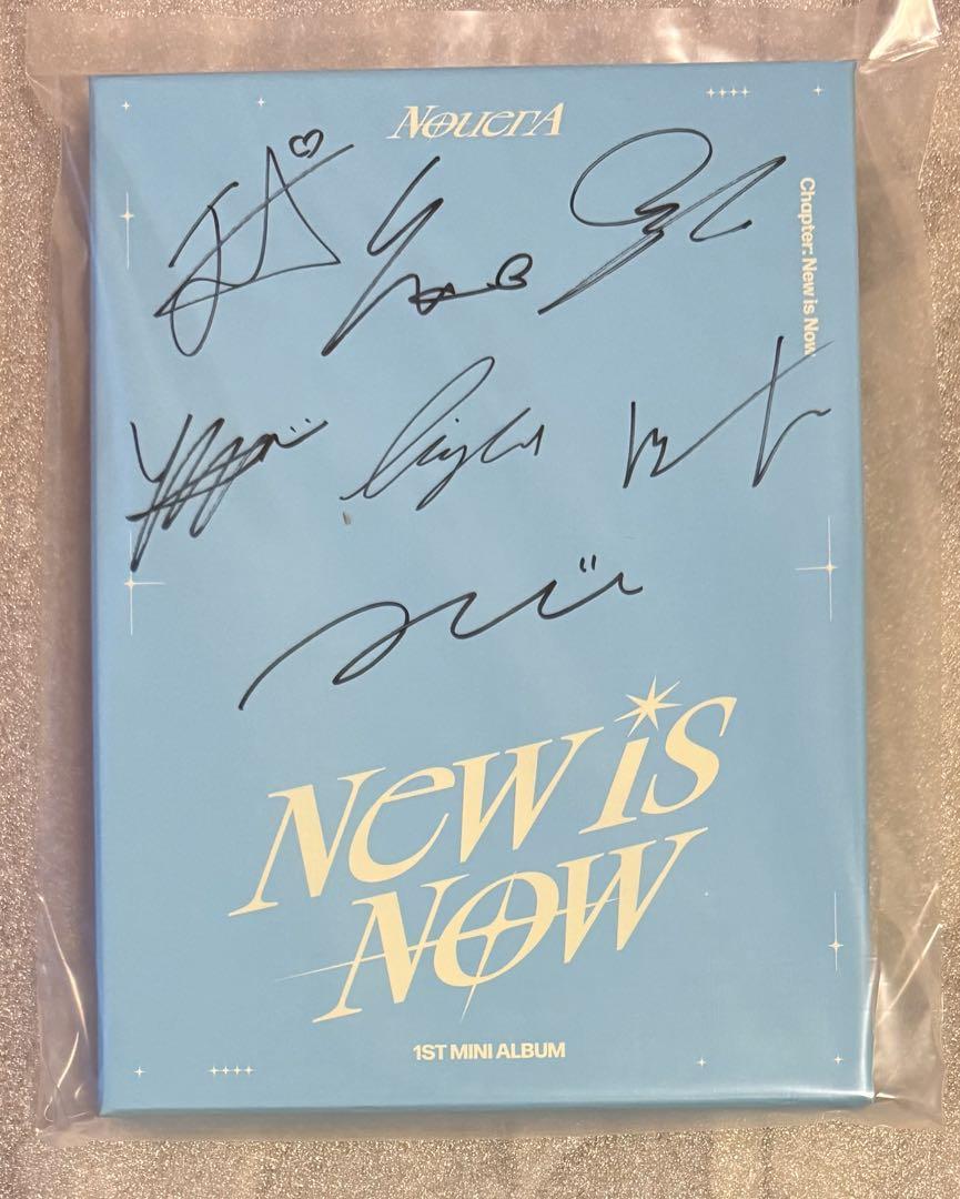 

[USED] No missing NouerA New is Now Now Ver signed CD