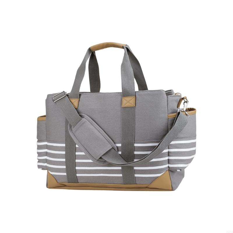 

Ergonomic Handle Large Volume Shoulder Bag Convenient Hook Design Travel Ready Caregivers Bag Baby Stroller Hook Bag