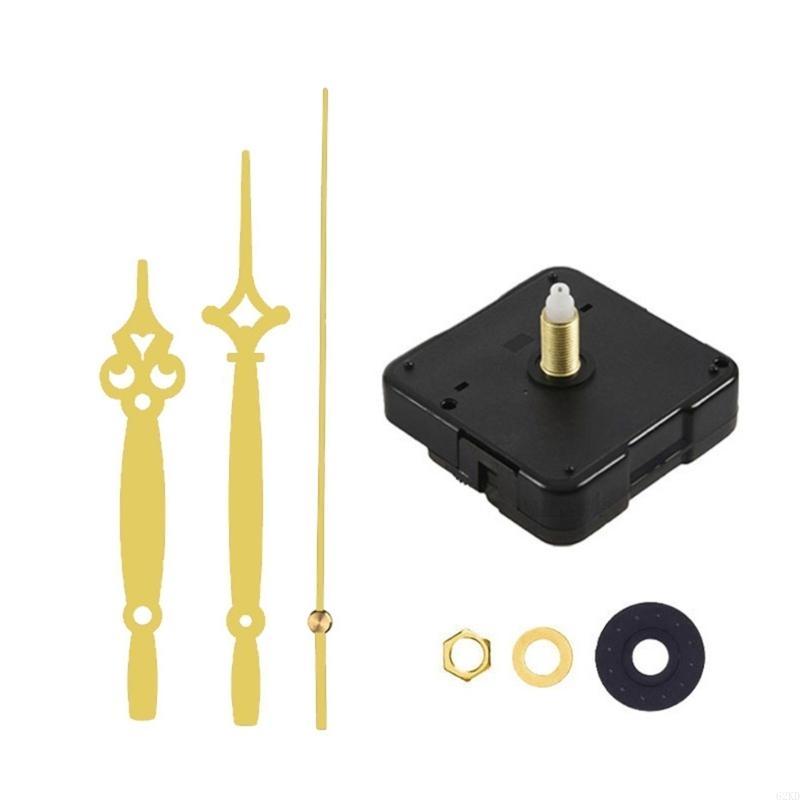 62KD DIY 16palcový tichý hodinový strojek Hodinky Nástěnné hodiny Strojky pro panel o průměru 35-40 cm