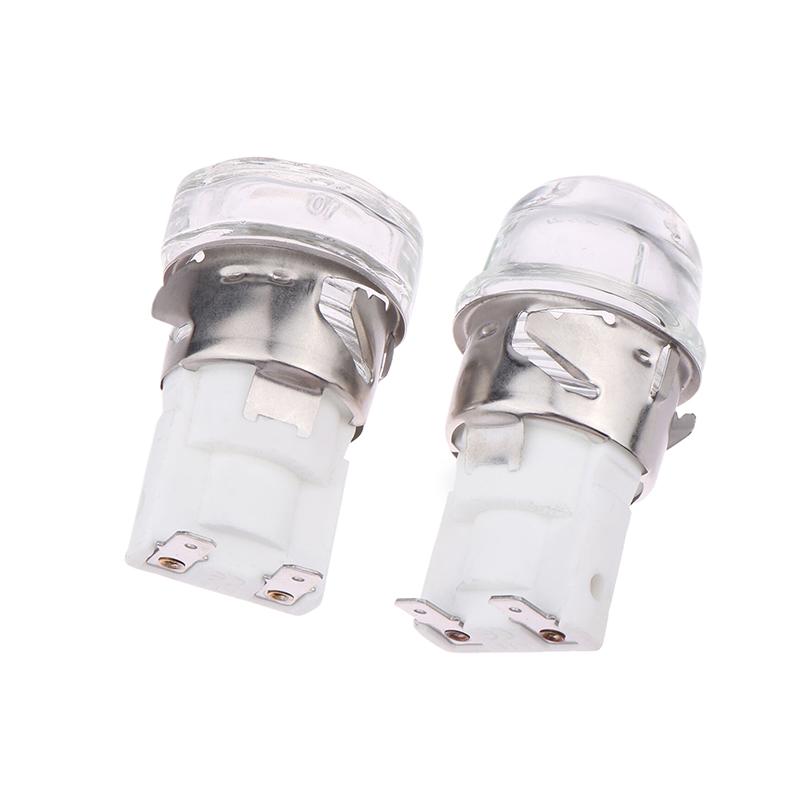 15W 25W 1501/2501 Oven Lamp Holder Refrigerator E14 Halogen Bulbs Light Base Heat Resistant Microwave Lamp Adapter 120/220/240V