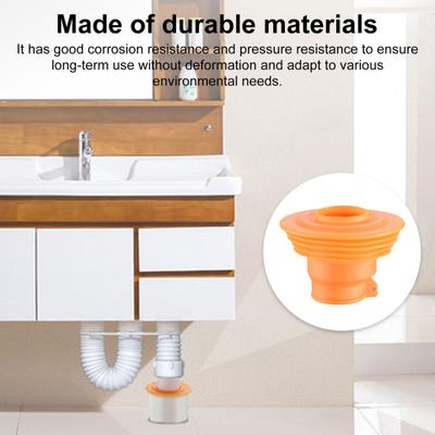 Yousheng Tube Drain Pipe Sealant Cover Waterproof Material Easy Installation Pressure-resistant Floor Drain Pipe Bathroom Air Freshener